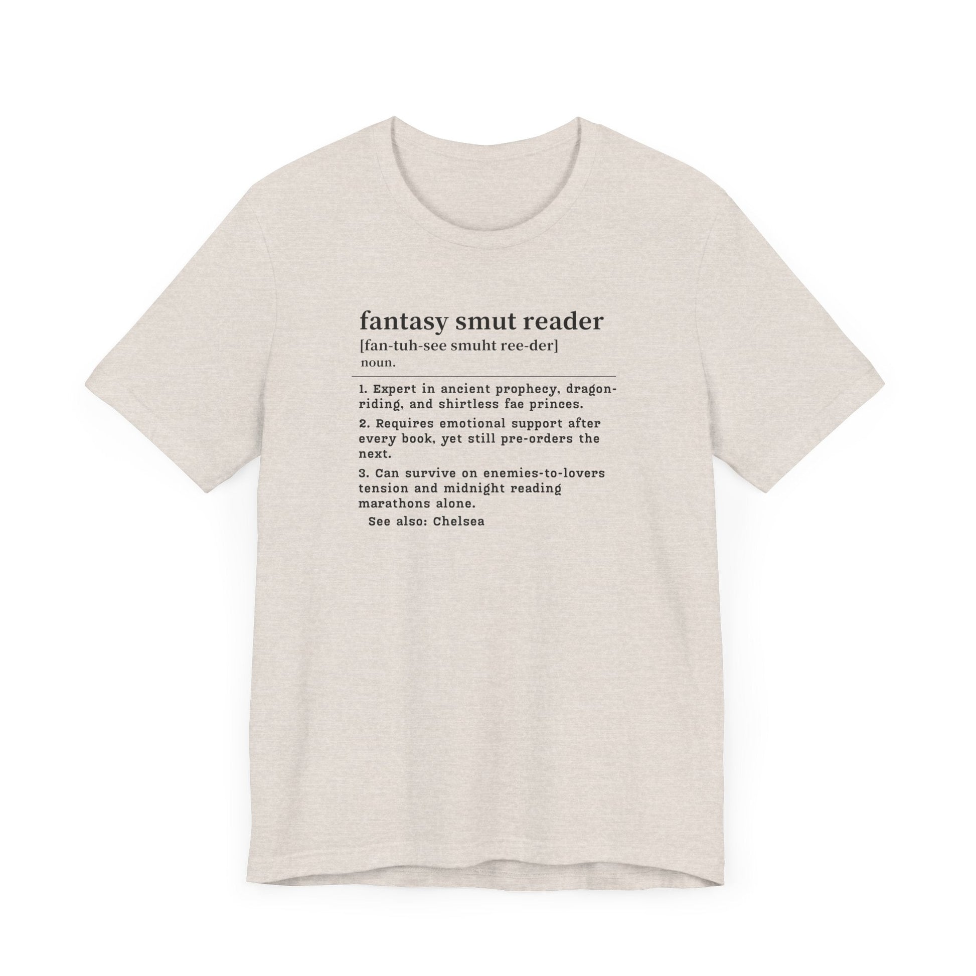 Personalized Fantasy Smut Reader definition t-shirt - Offbeat Opulence