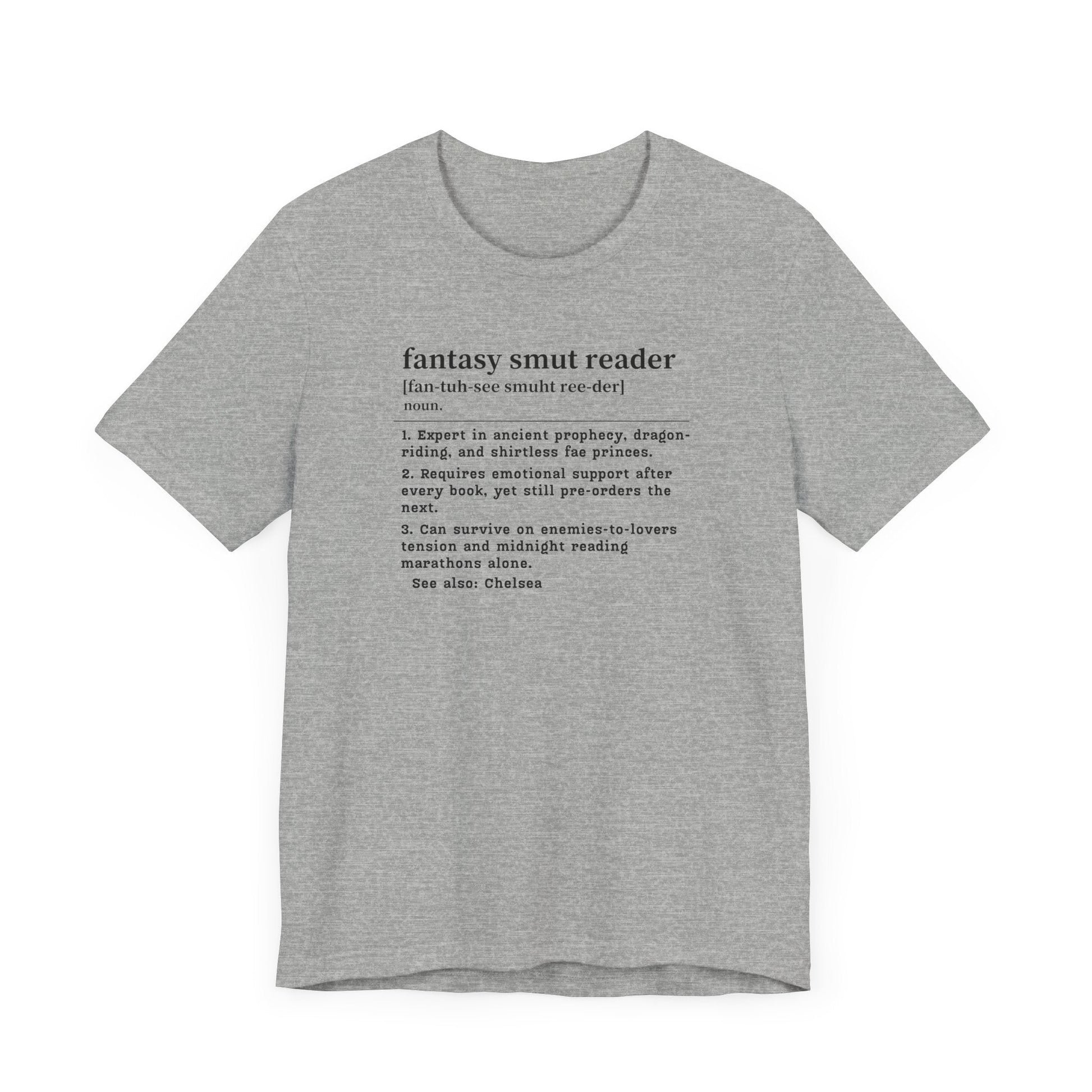Personalized Fantasy Smut Reader definition t-shirt - Offbeat Opulence