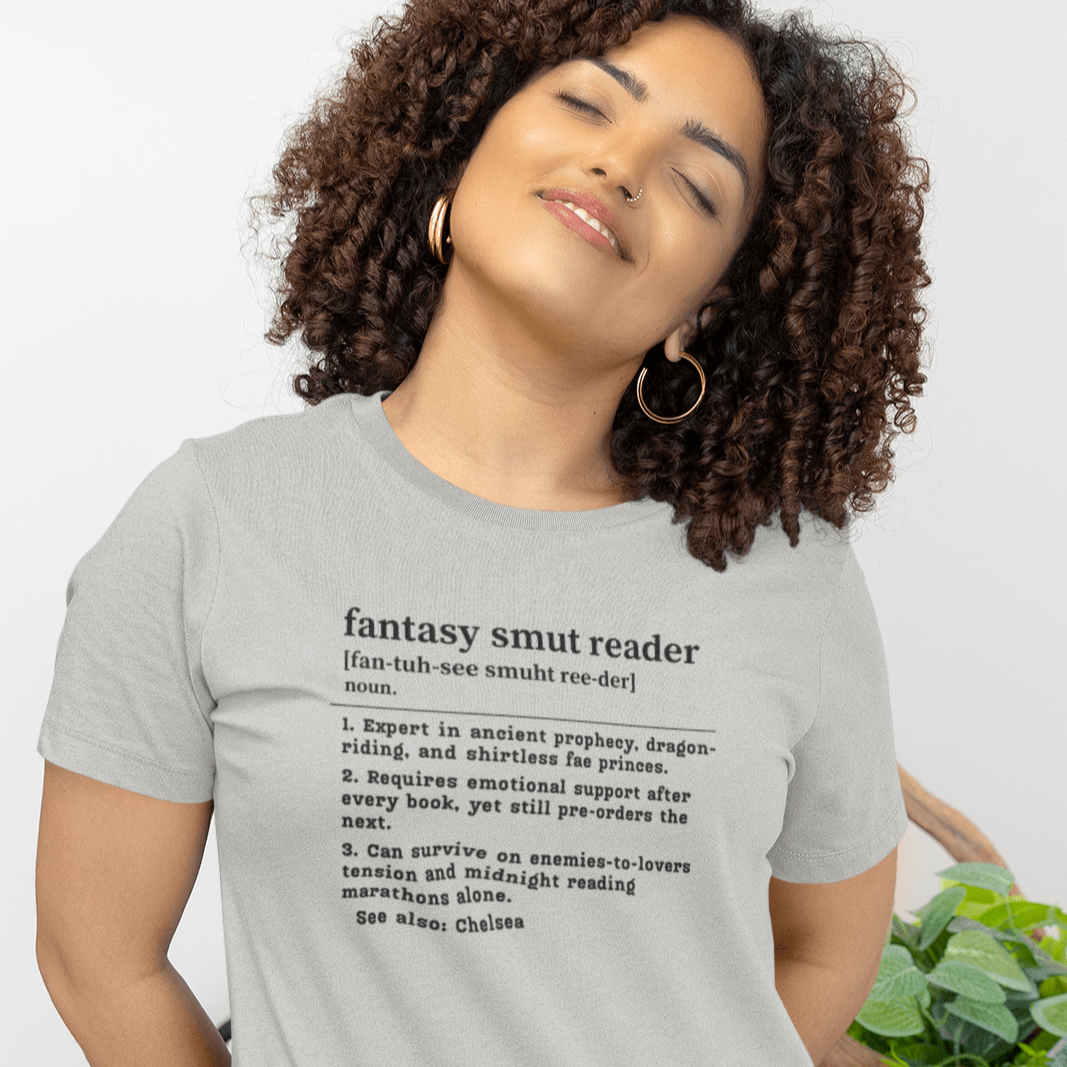 Personalized Fantasy Smut Reader definition t-shirt - Offbeat Opulence