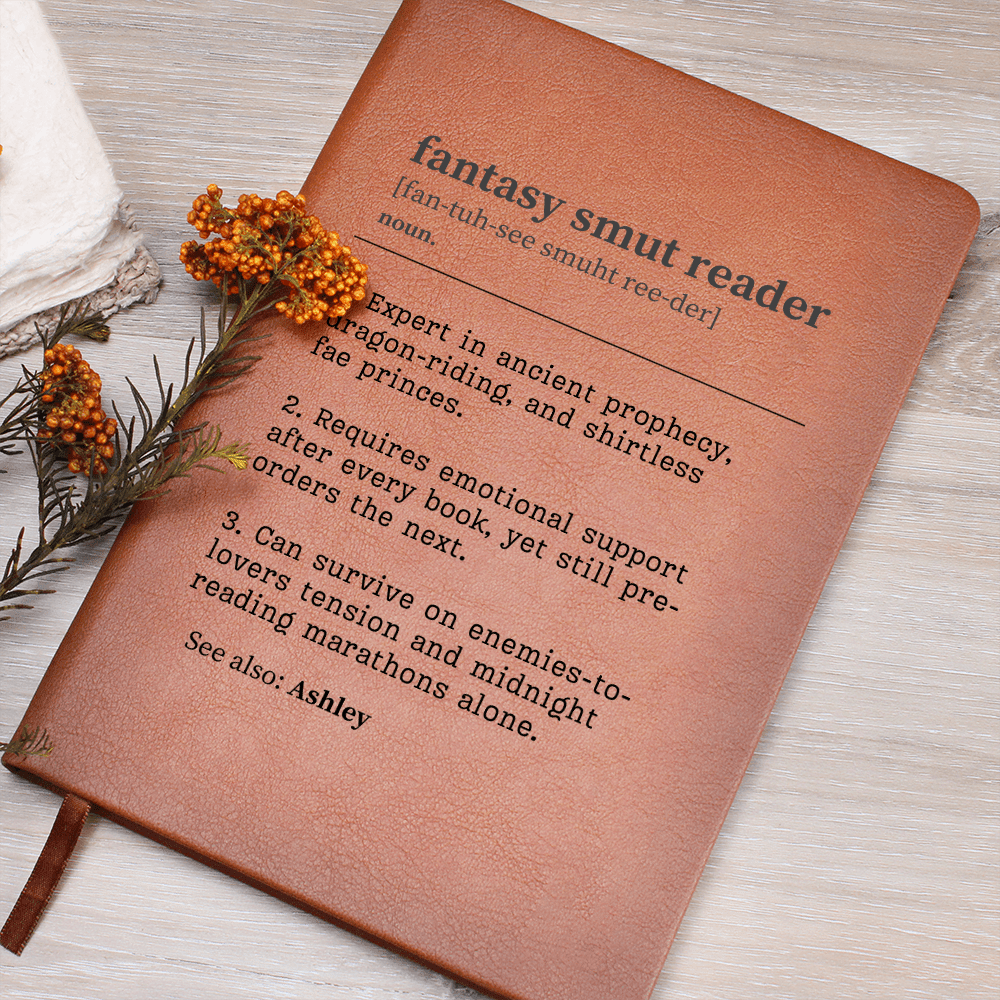 Personalized Fantasy Smut Reader Journal – A Notebook for the Ultimate Book Addict-Offbeat Opulence