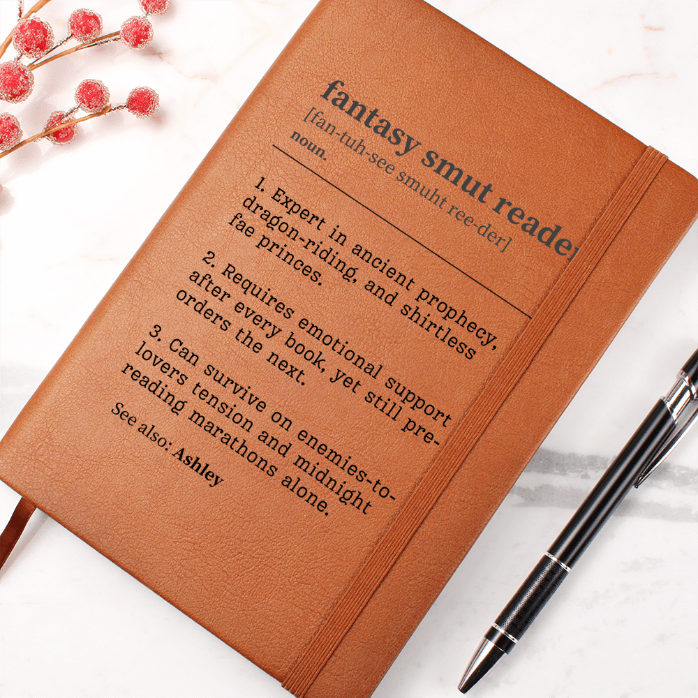 Personalized Fantasy Smut Reader Journal – A Notebook for the Ultimate Book Addict-Offbeat Opulence