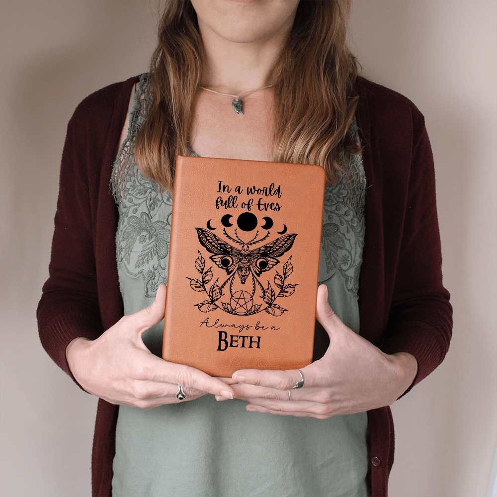 Personalized Rebellious Lilith Journal – A Notebook for the Unapologetic-Offbeat Opulence