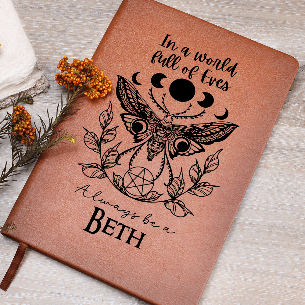 Personalized Rebellious Lilith Journal – A Notebook for the Unapologetic-Offbeat Opulence