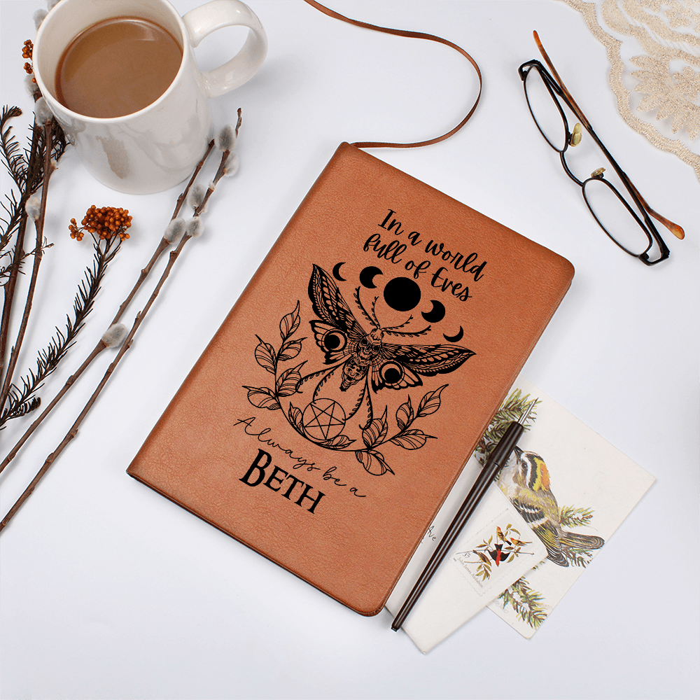Personalized Rebellious Lilith Journal – A Notebook for the Unapologetic-Offbeat Opulence