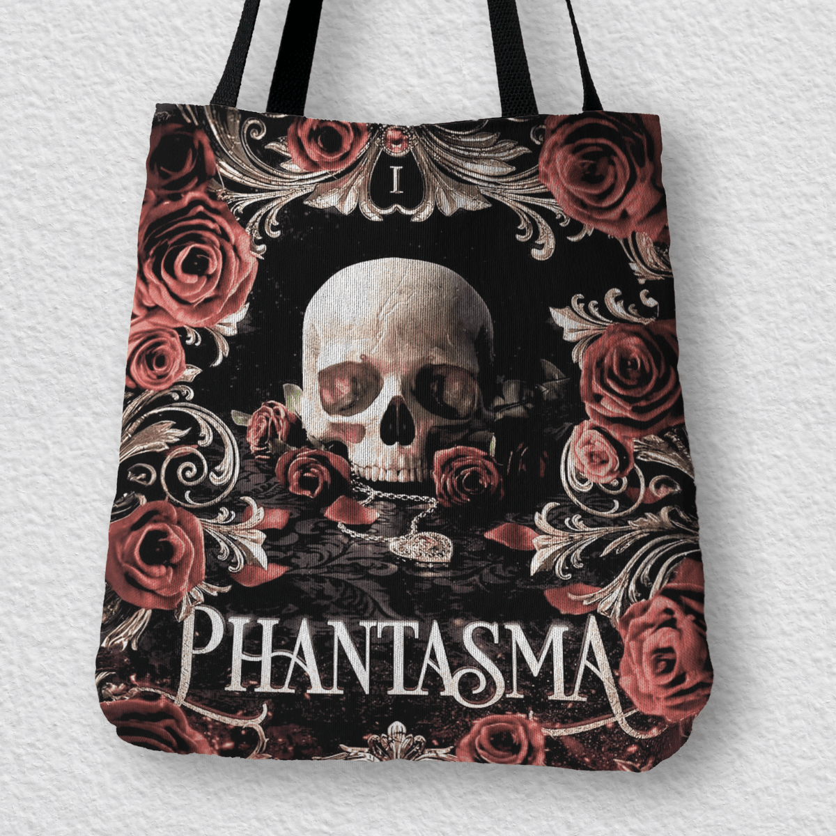 Phantasma – Officially Licensed Woven Tapestry Tote - Offbeat Opulence