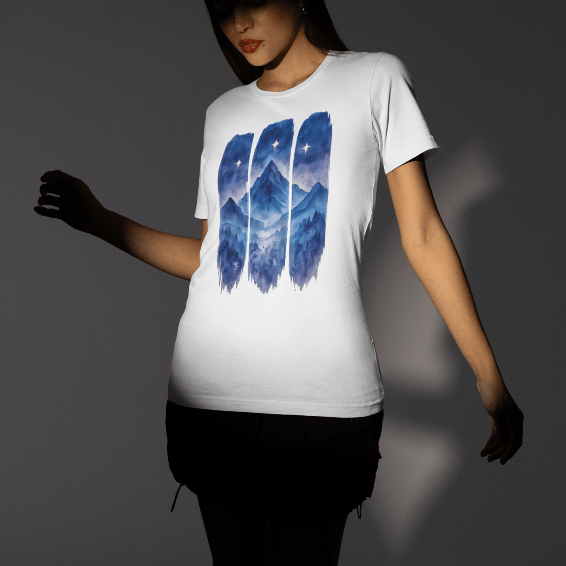 Ramiel Under Starlight T-Shirt – ACOTAR - Inspired Watercolor Tee - Offbeat Opulence