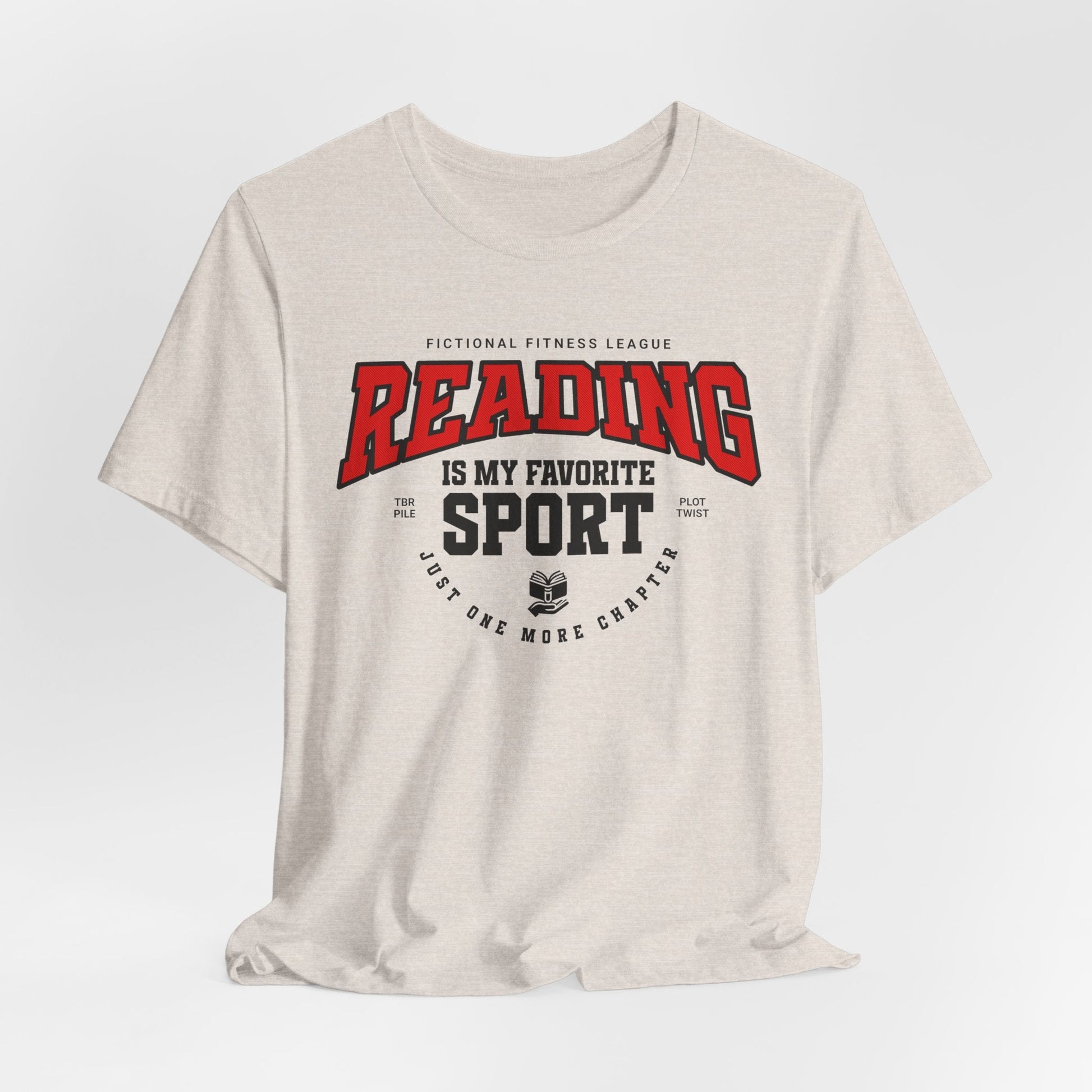 Reading Is My Favorite Sport T-Shirt – Bookish Athlete Tee - Offbeat Opulence