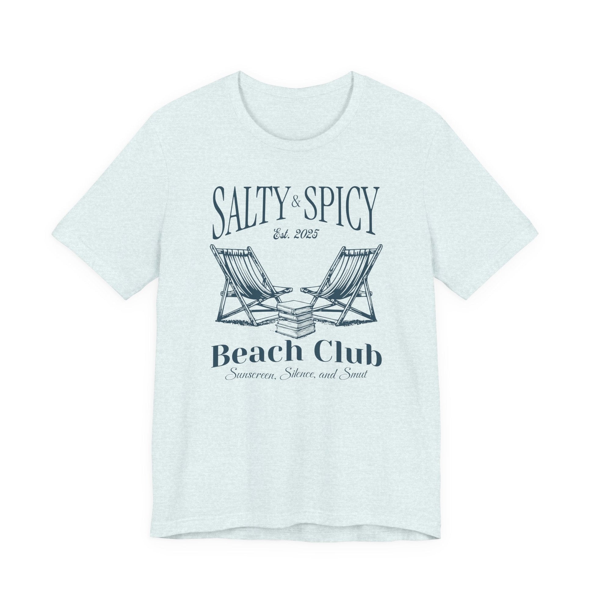 Salty & Spicy Reader Beach Club Tee - Offbeat Opulence