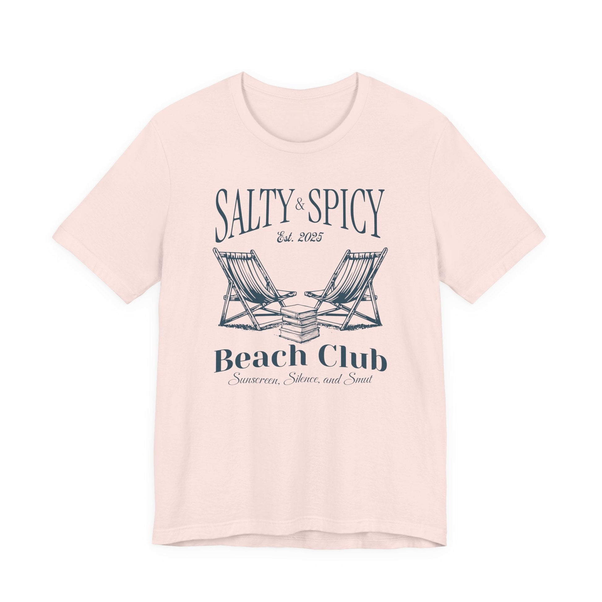 Salty & Spicy Reader Beach Club Tee - Offbeat Opulence