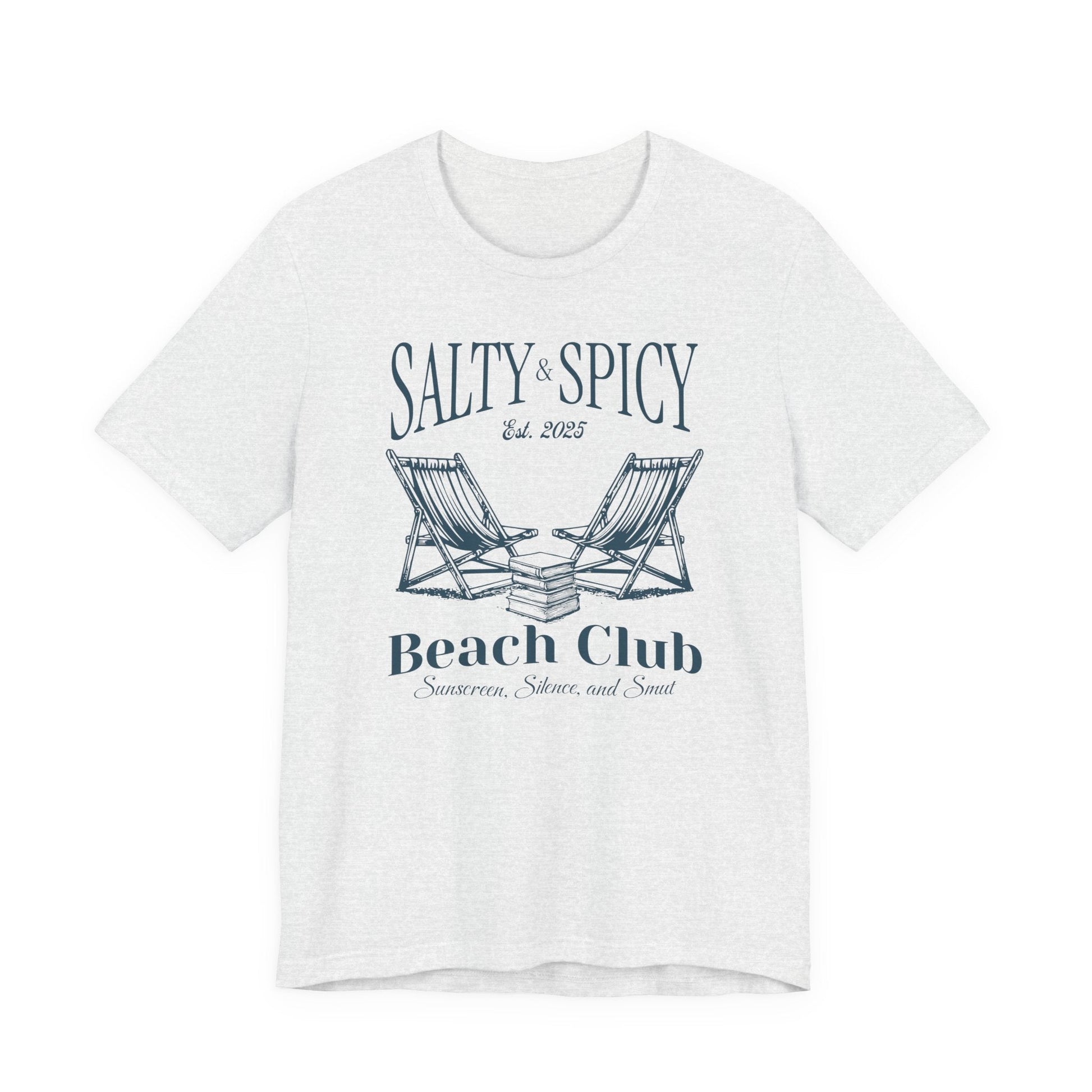 Salty & Spicy Reader Beach Club Tee - Offbeat Opulence