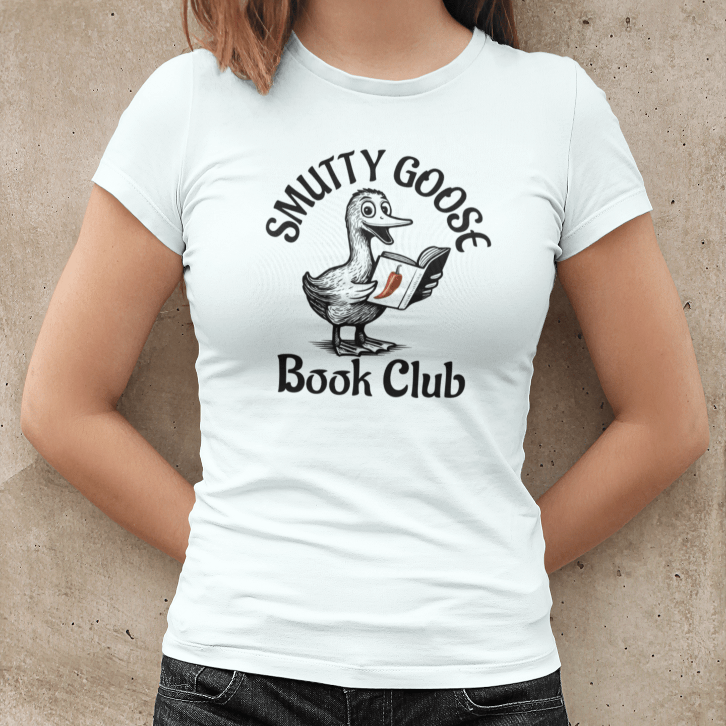 Smutty Goose Book Club T-Shirt – A Silly Goose Gone Spicy - Offbeat Opulence