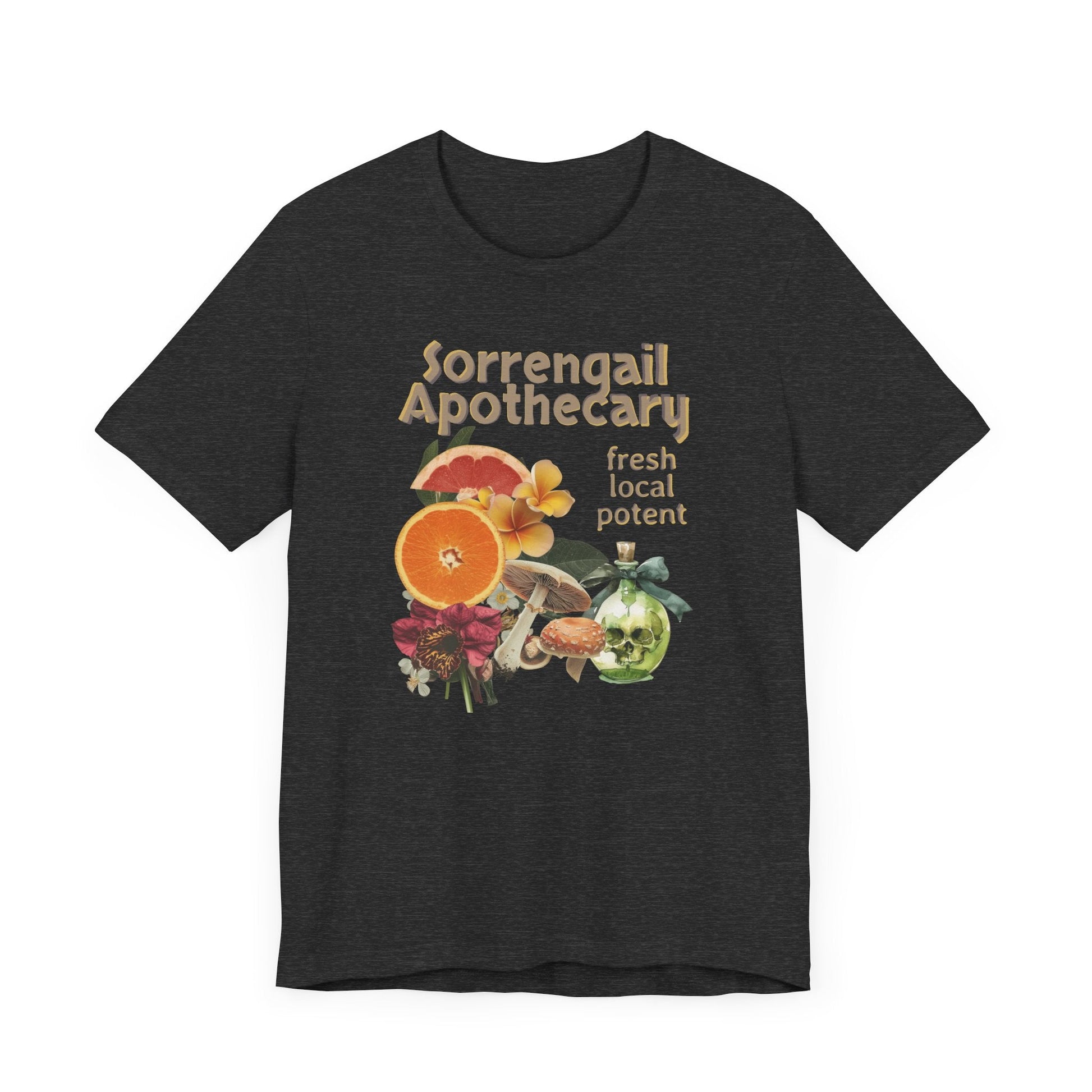 Sorrengail Apothecary T-Shirt – Fourth Wing - Inspired Cottagecore Chaos Tee - Offbeat Opulence