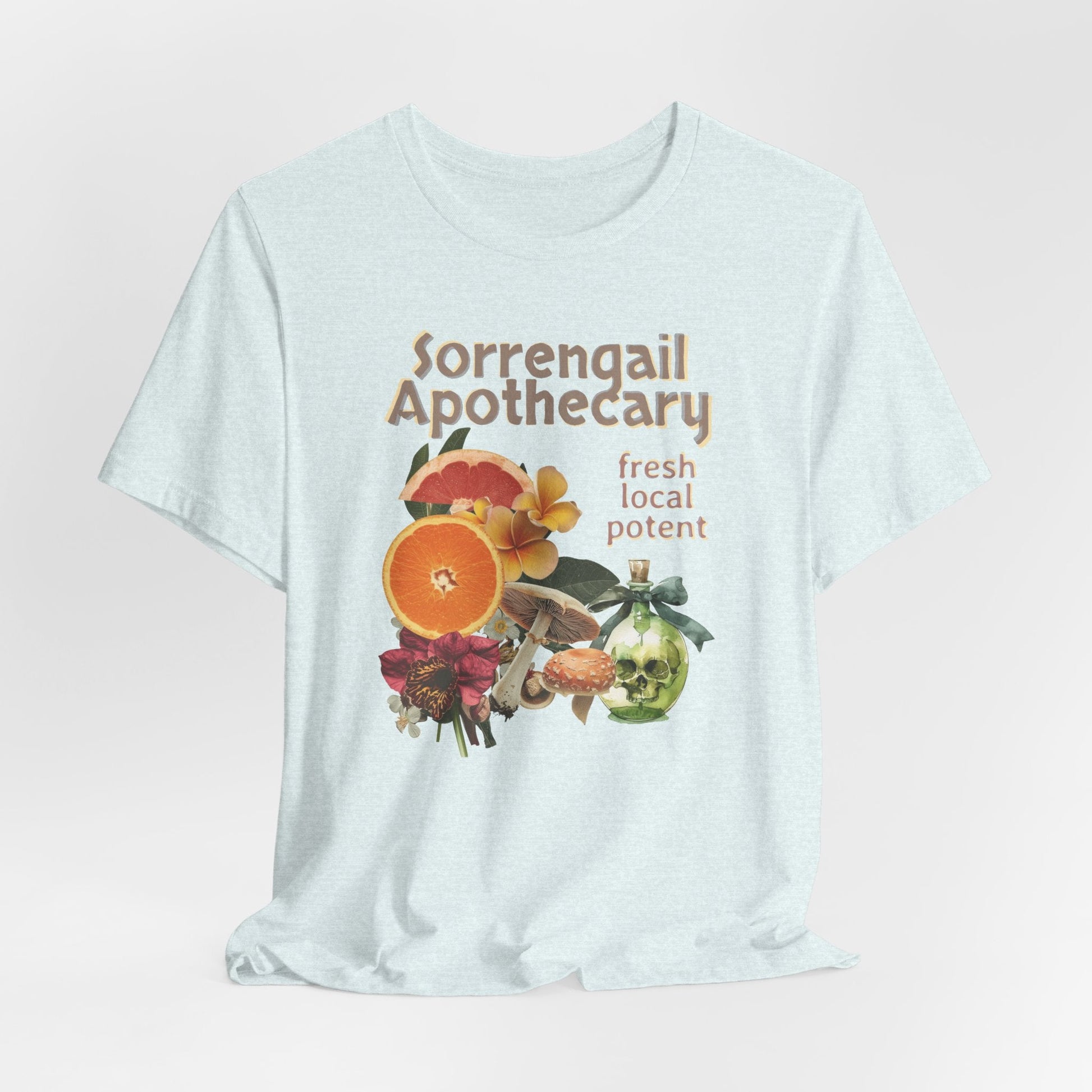Sorrengail Apothecary T-Shirt – Fourth Wing - Inspired Cottagecore Chaos Tee - Offbeat Opulence