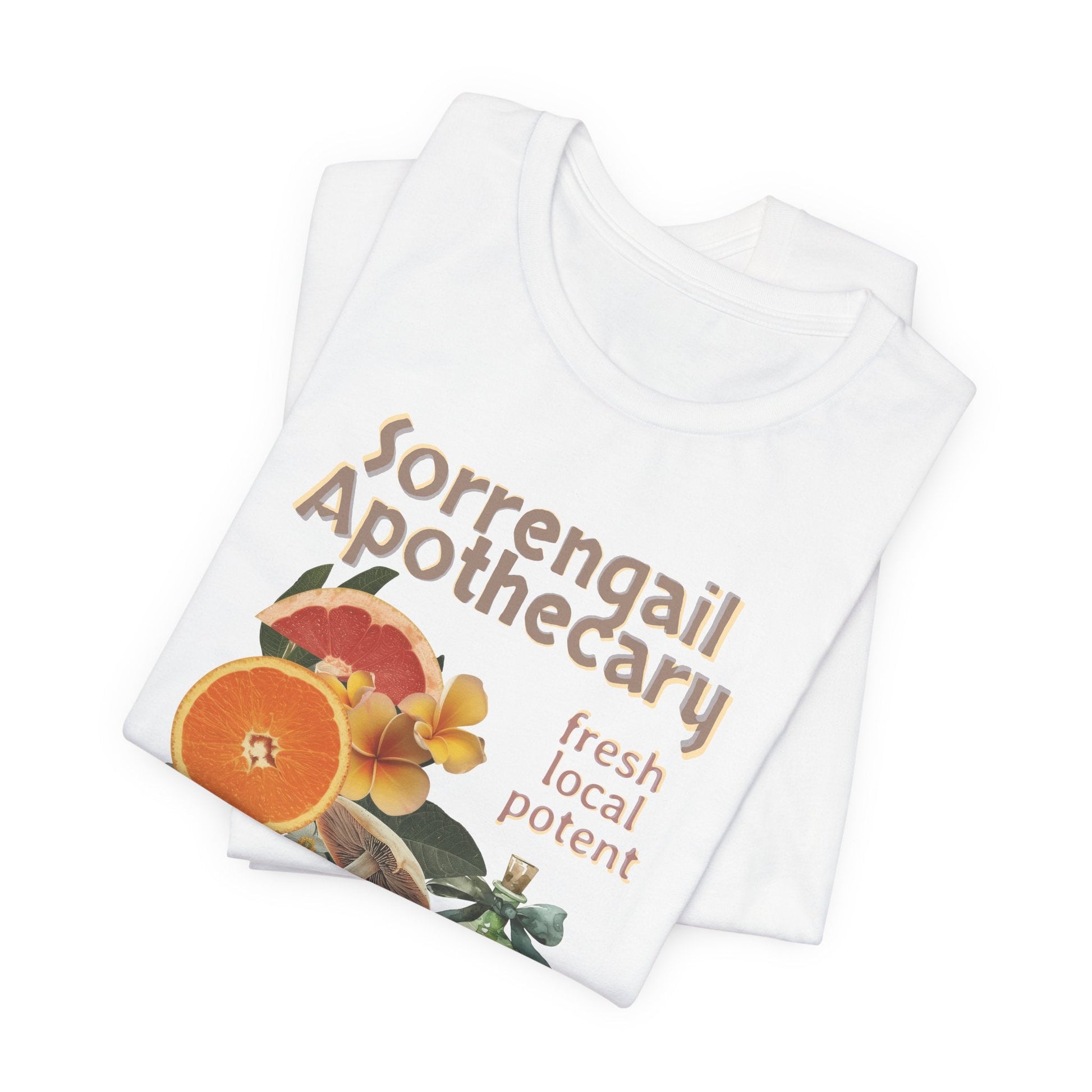Sorrengail Apothecary T-Shirt – Fourth Wing - Inspired Cottagecore Chaos Tee - Offbeat Opulence