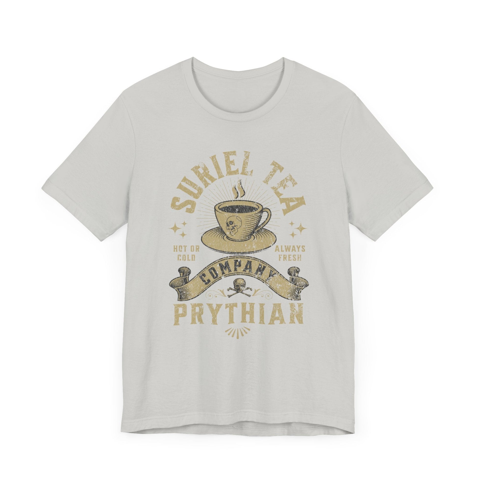 Suriel Tea Company T-Shirt – ACOTAR - Inspired Spicy Gossip Graphic Tee - Offbeat Opulence