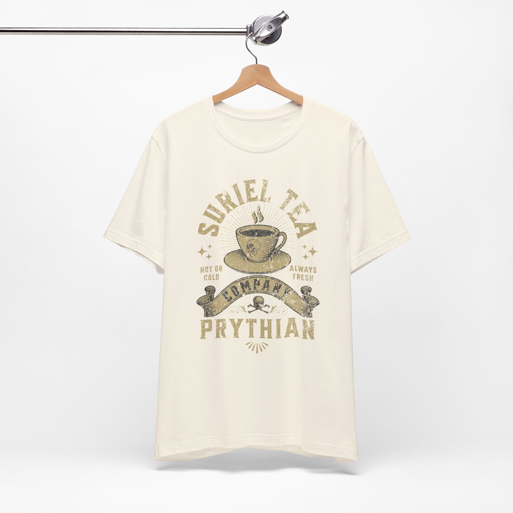 Suriel Tea Company T-Shirt – ACOTAR - Inspired Spicy Gossip Graphic Tee - Offbeat Opulence
