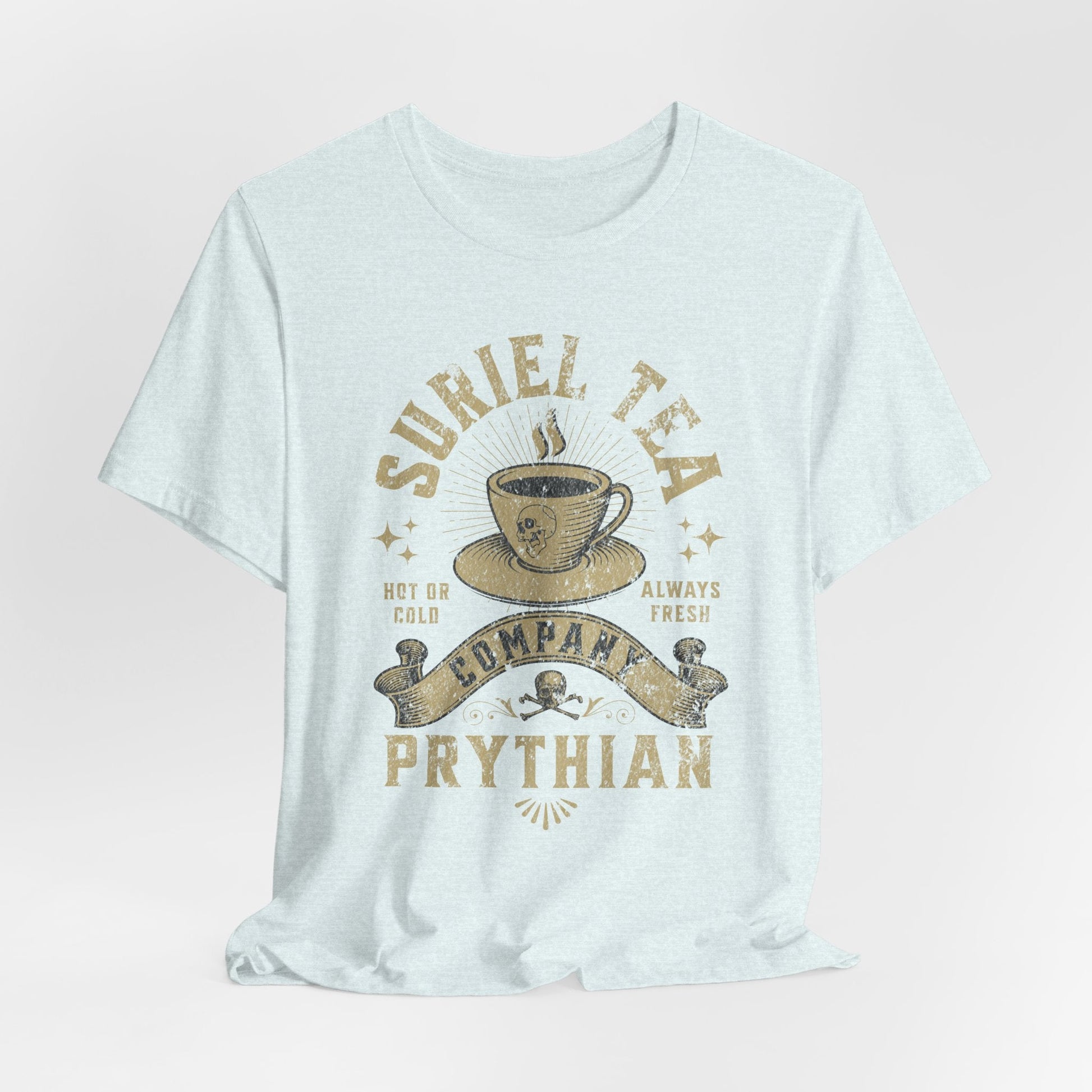 Suriel Tea Company T-Shirt – ACOTAR - Inspired Spicy Gossip Graphic Tee - Offbeat Opulence