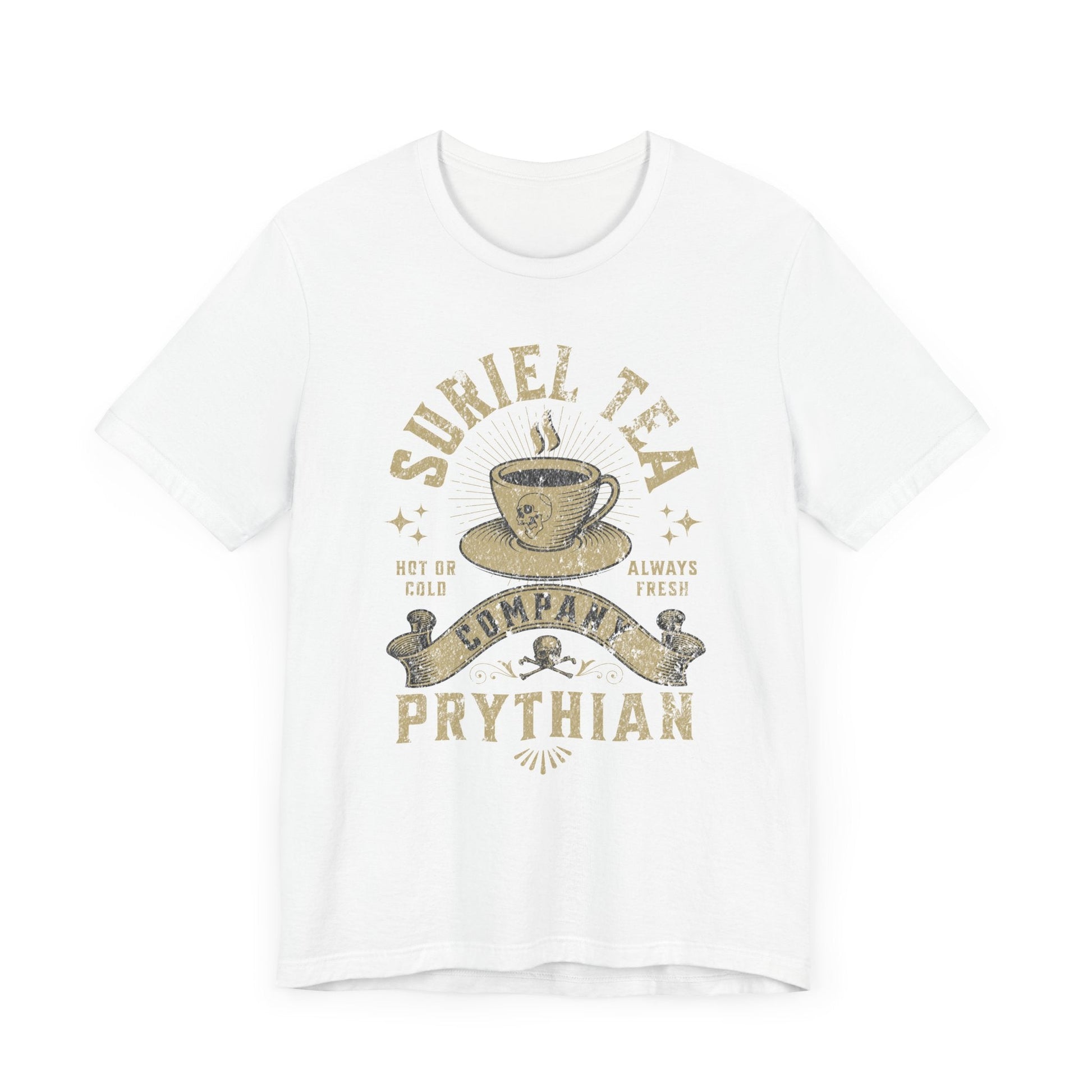 Suriel Tea Company T-Shirt – ACOTAR - Inspired Spicy Gossip Graphic Tee - Offbeat Opulence