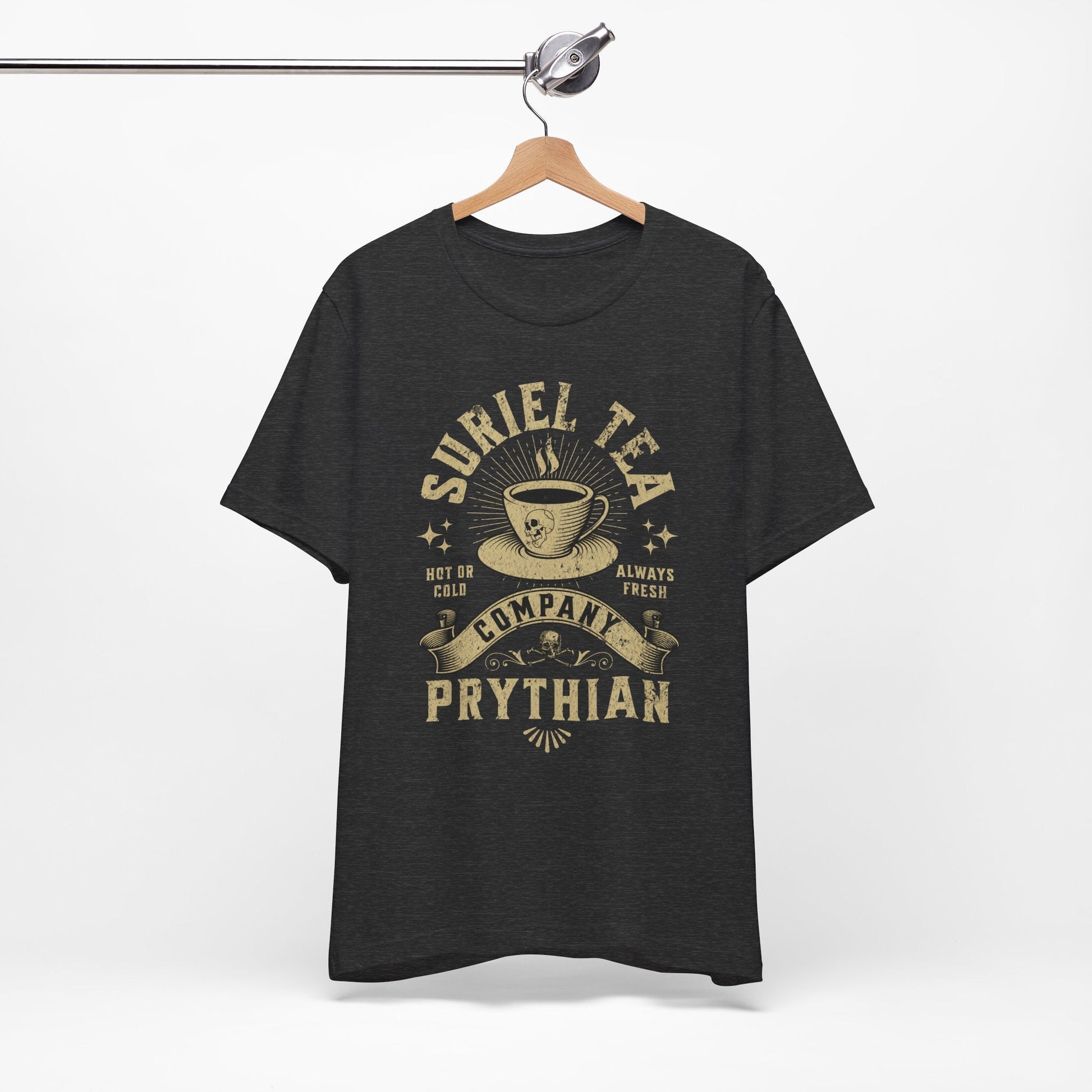 Suriel Tea Company T-Shirt – ACOTAR - Inspired Spicy Gossip Graphic Tee - Offbeat Opulence