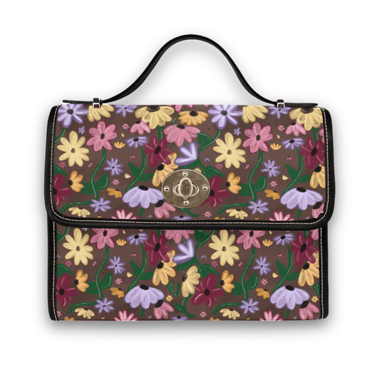 Surprise Song Piano Handbag – A Melodic Floral Masterpiece - Offbeat Opulence