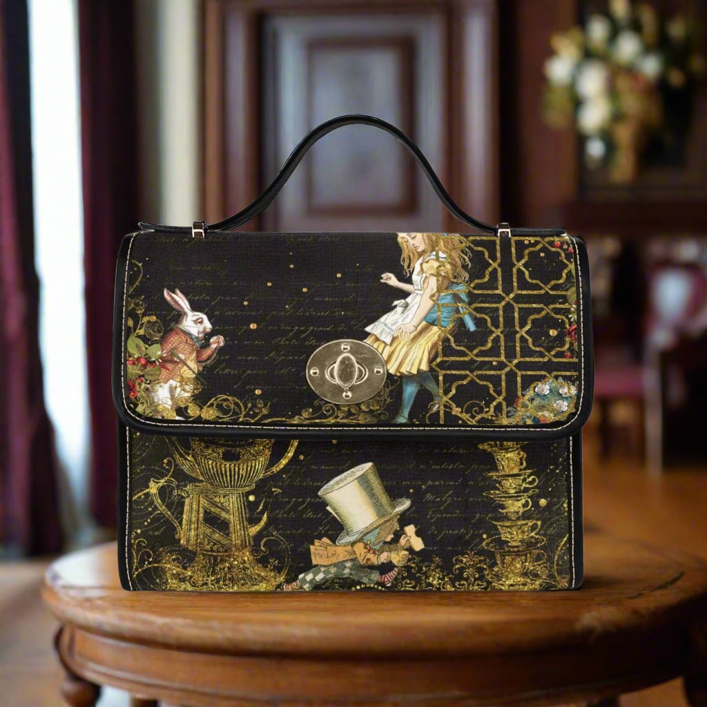 Through the Looking Glass Handbag – A Whimsical Wonderland Delight - Offbeat Opulence