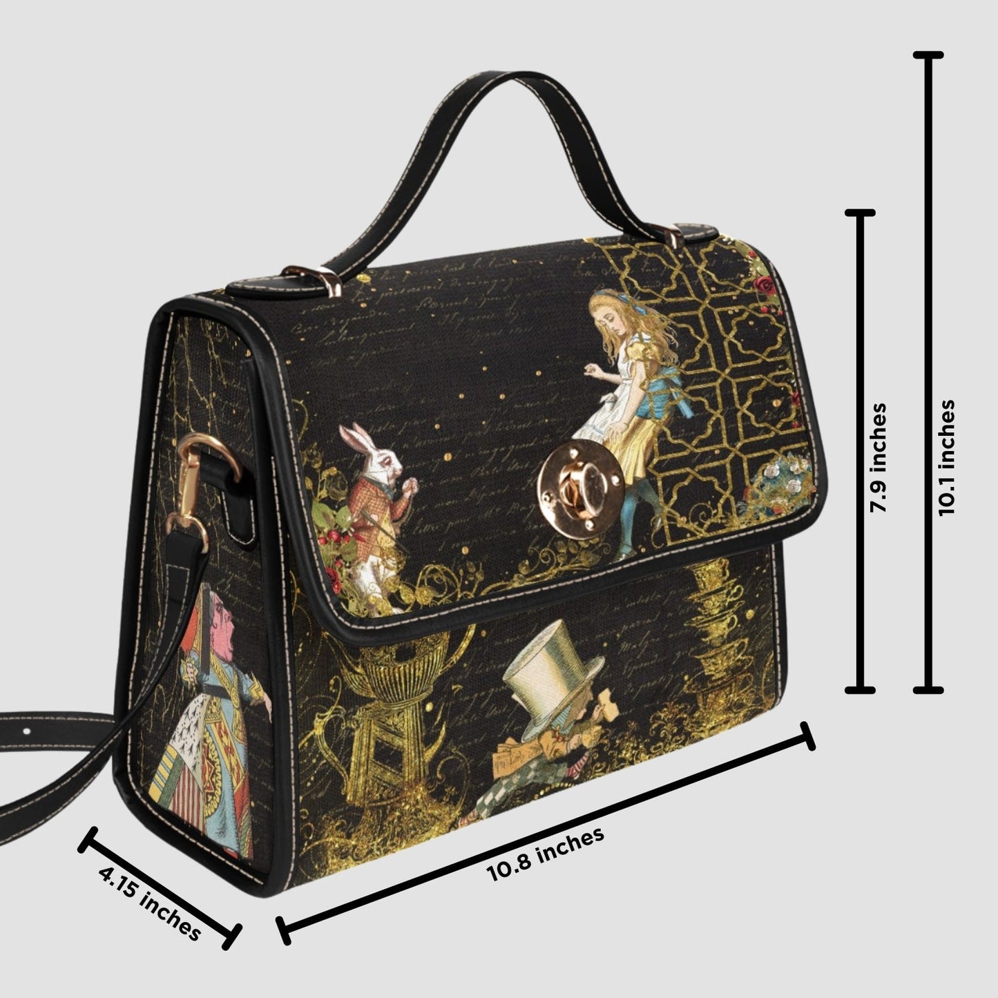 Through the Looking Glass Handbag – A Whimsical Wonderland Delight - Offbeat Opulence